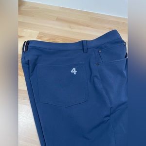 NWOT Fourlaps Traverse Pant 36x32 Navy Blue (37x31)